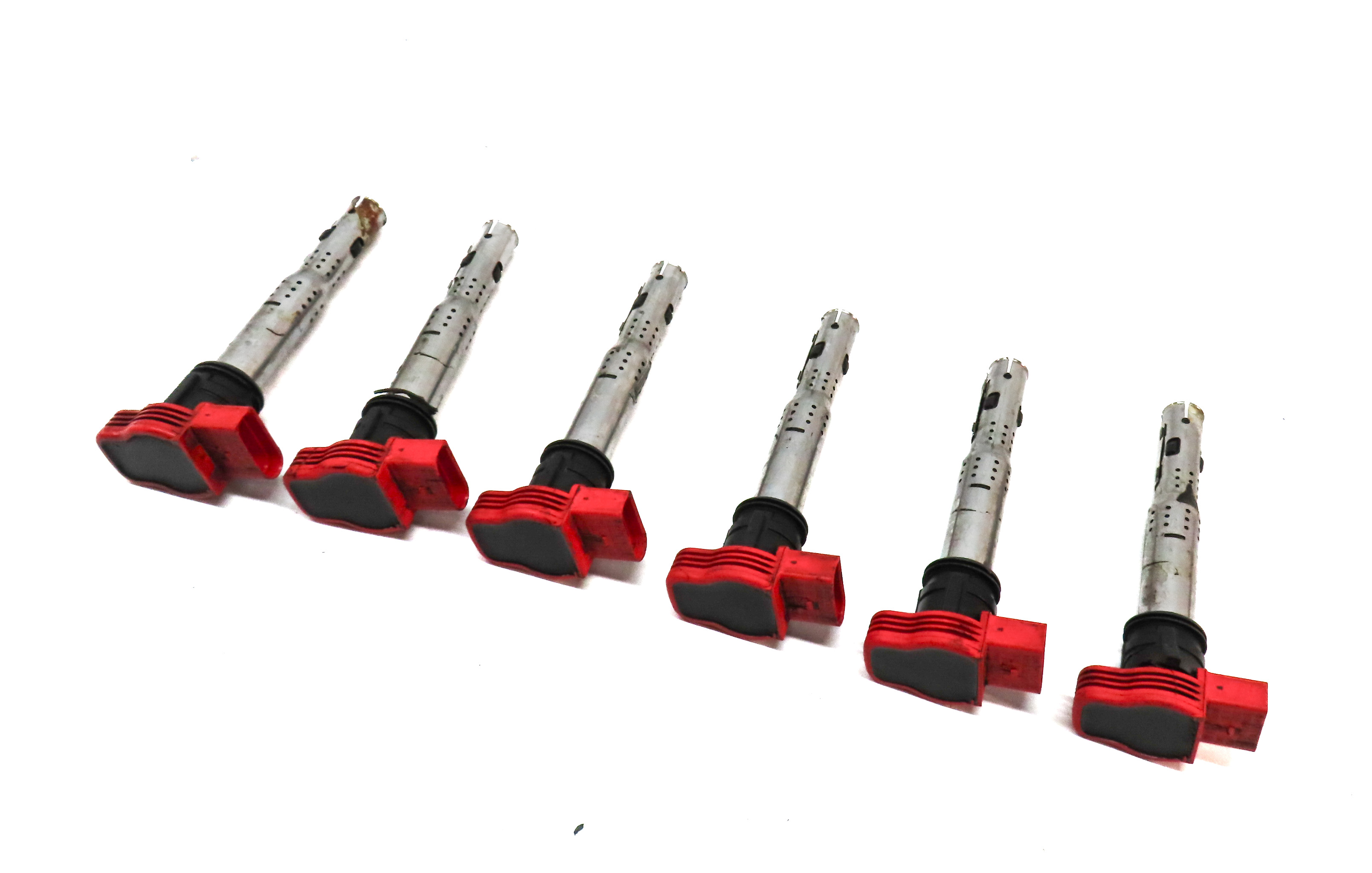 2005-2017 AUDI A4 S4 A5 S5 A6 S6 A7 A8 Q5 SQ5 Q7 R8 S8 - IGNITION COIL SET 6 — exact item pictured